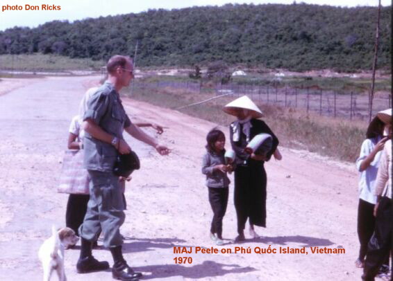 MAJ William Peele, Photo by Don Ricks MAJ William Peele, Photo by Don Ricks